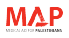 MAP Media Aid Palestine logo